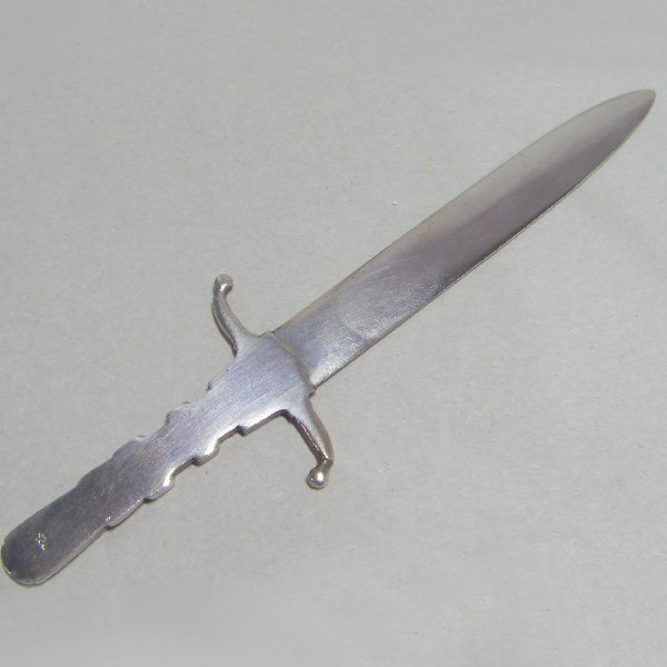 (A1058)Letter opener, motif sword.